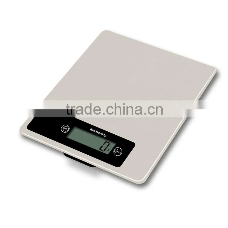 5kg stainless steel food weighing scale from 1g to 5kg kitchen weighing available stainless