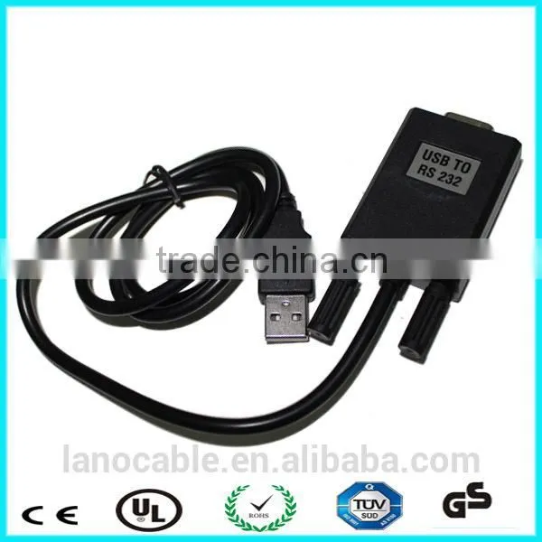 Usb to serial 9pin db9 rs232 adapter cable
