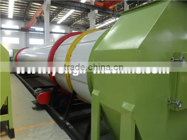 New design triple pass rotory drum dryer for sale