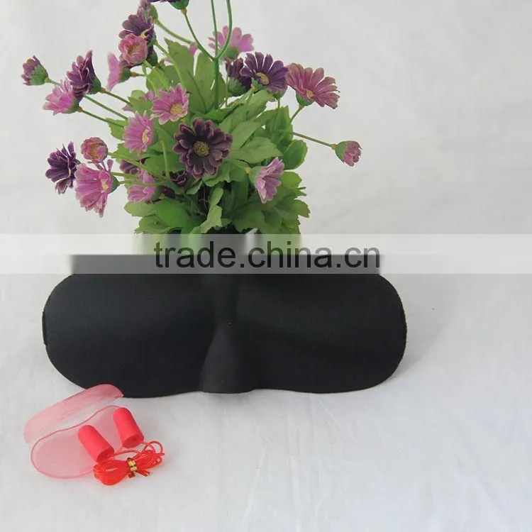 cute face silk eye mask sleep eye shade