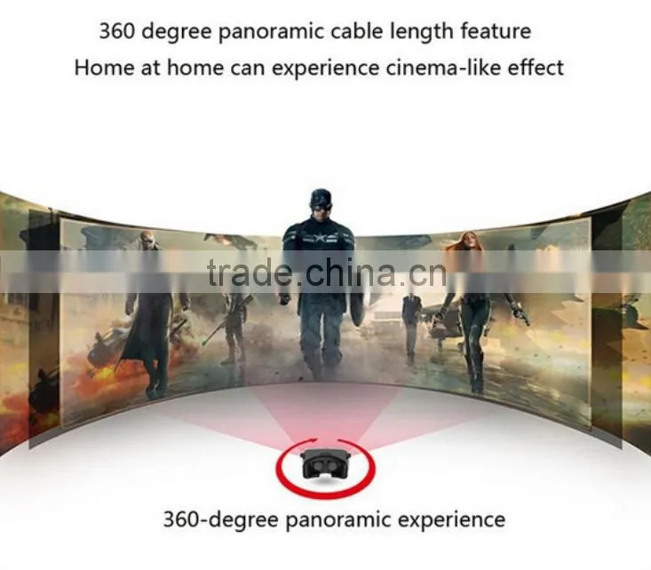 Hot selling VR 3d glasses for smartphones 3d VR glasses virtual reality