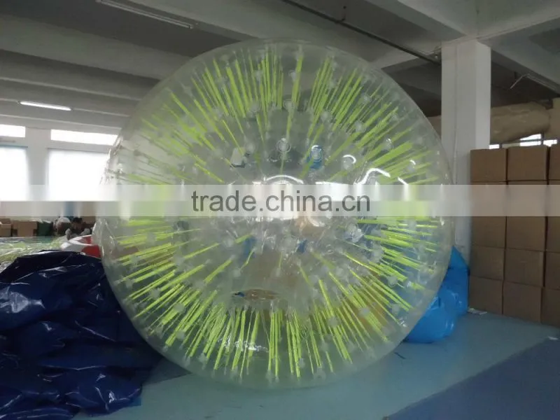 Land zorb ball / inflatable adult zorb ball / pvc small zorb ball bowling