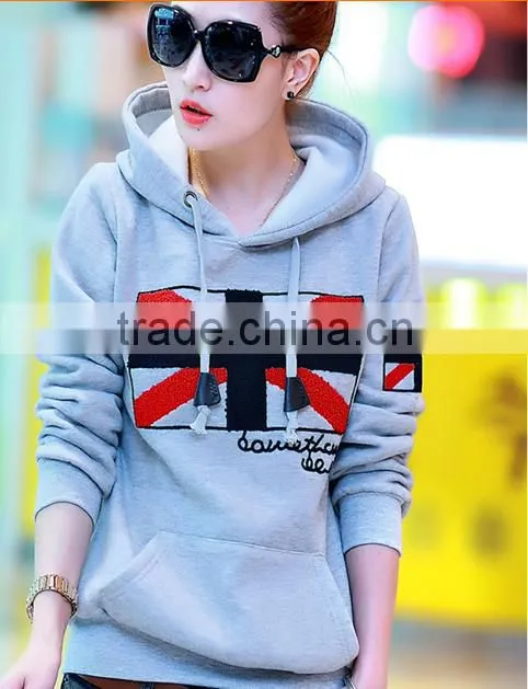 printed woman sweater . woman fashion hooded raglan sweater