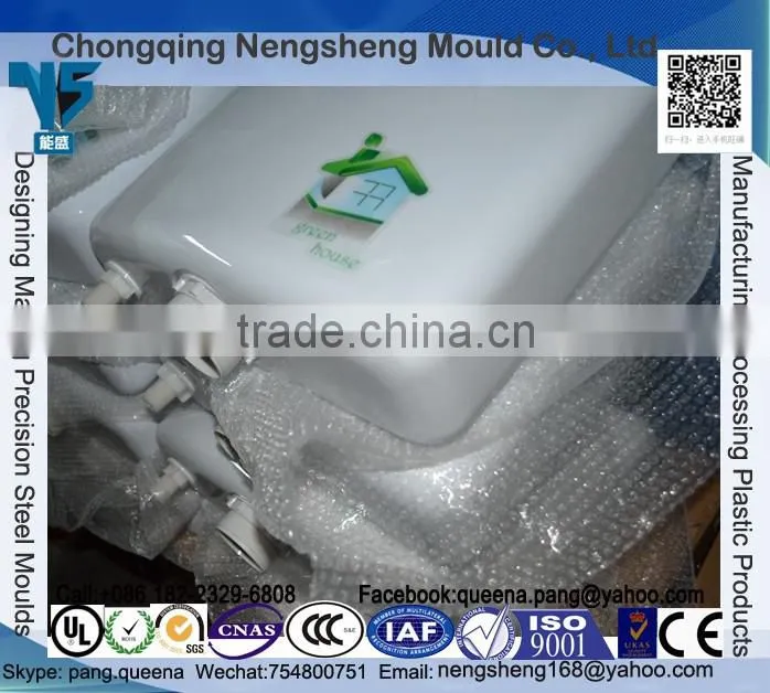 Factory direct sale High quality Plastic toilet water tank sanitary ware plastic fush lower cisterns