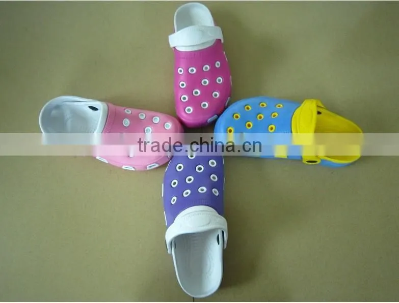 2016 casual EVA clogs, double colors clogs for adult size, sport clogs shoes