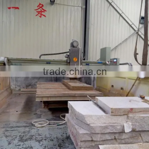 Automatic stone cutting machine bridge saw