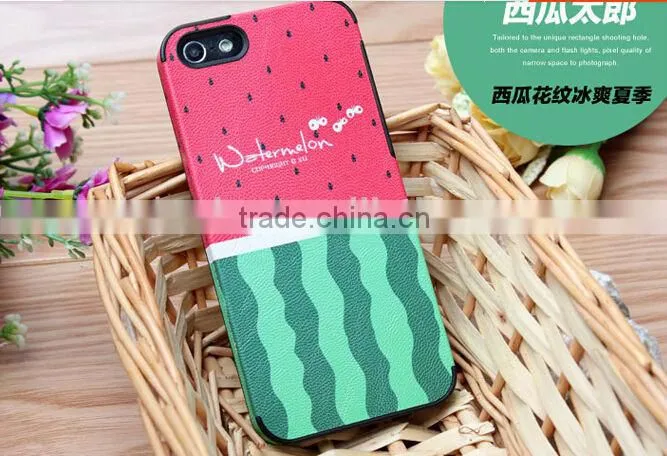 OEM leather phone back case for iphone 6