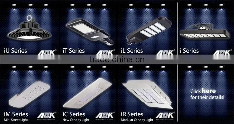 High Effciency outdoor led light with photocell