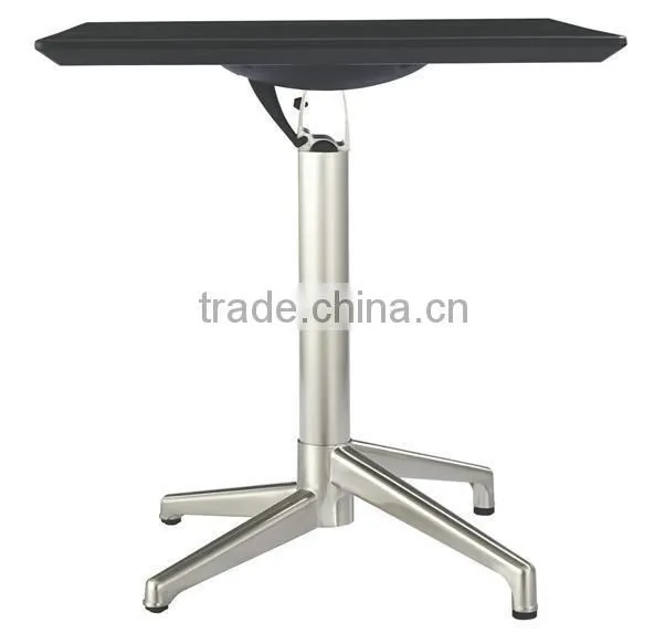 Wholesale Fashion Red plastic ABS square folding table, coffee table table (NH895)