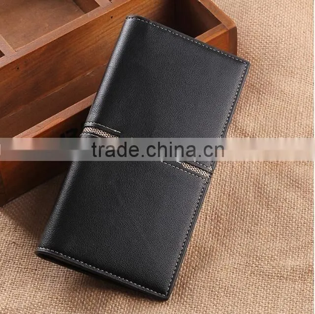 Hot Sale Turkey Mens Long Leather Wallets Designer Purse Wholesale