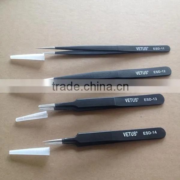 Anti-static Stainless Steel Tweezer ESD-17 for BGA Rework