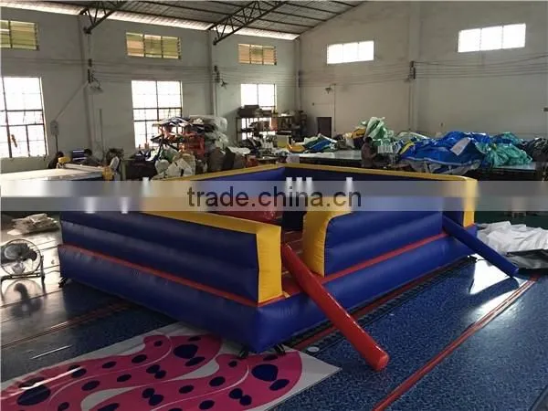 giant inflatable boxing ring,exciting inflatable boxing game,4m inflatable boxing ring for adults