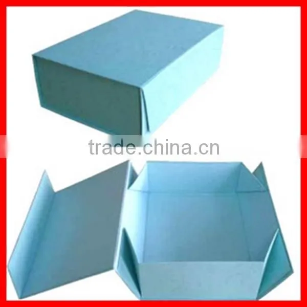 lovely new design elegant blue Foldable Box