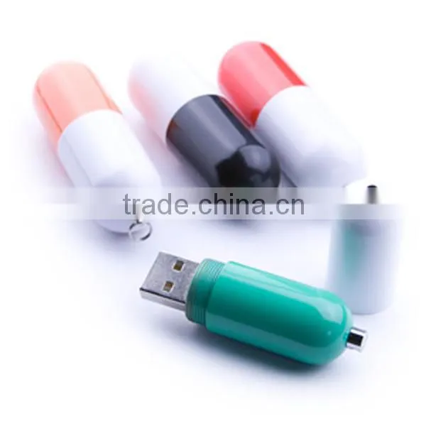 Colorful pill usb drive 16GB