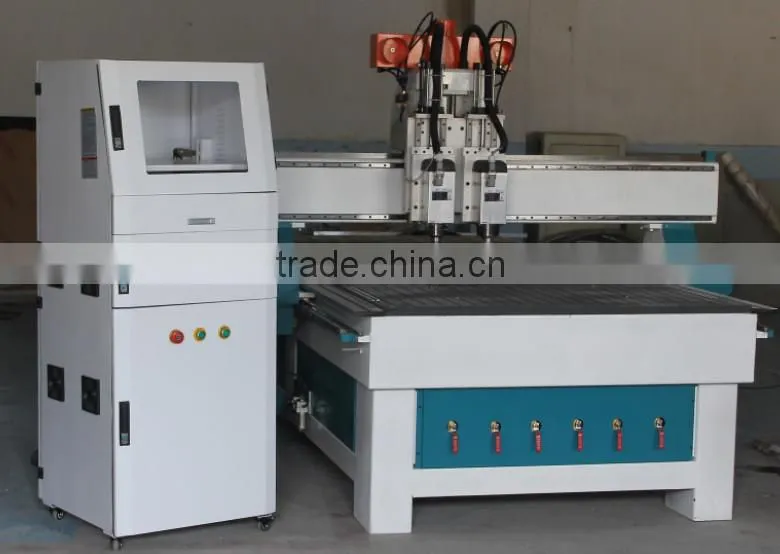 CIQ ce china wood cnc carving machine with 8 spindle /12 spindle for sale