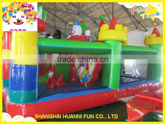 2015 New design PVC big inflatable bouncy castle, adult bounce house for sale