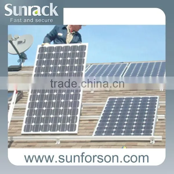Extrusion Aluminum Base Profiles for Solar Mounting System