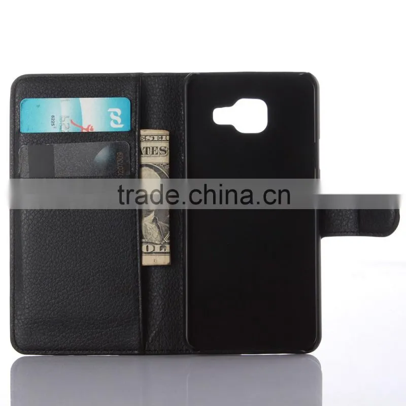 High Quality Leather Card Wallet Folio Stand Flip Case Cover for Samsung GALAXY A3 A310