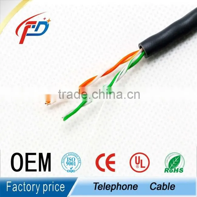 High Quality Shielded Rj11 Telephone Cable