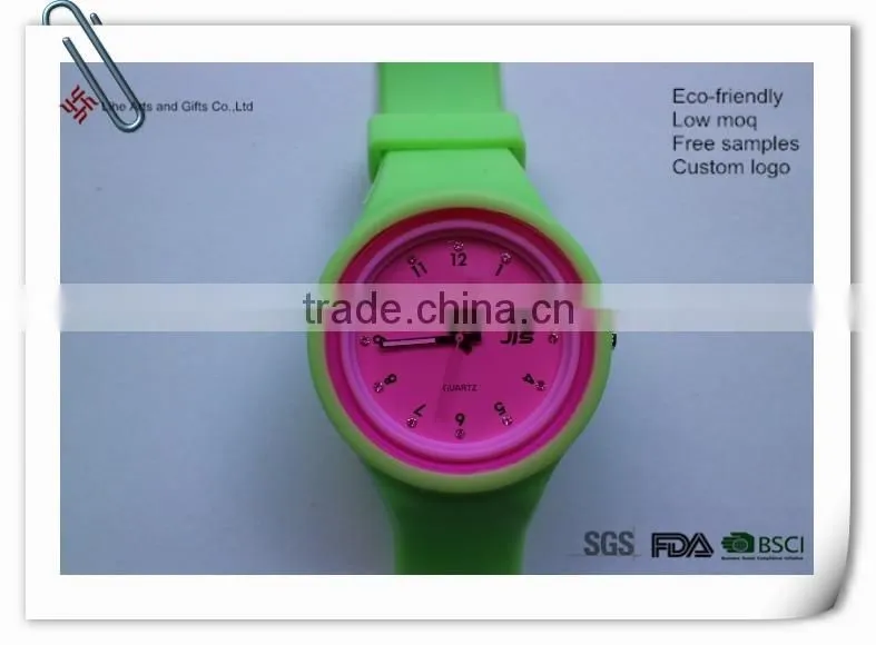 Jelly candy color silicone watches