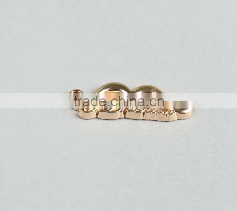 Professional Manufacturer Gold Metal Brand Label logo
