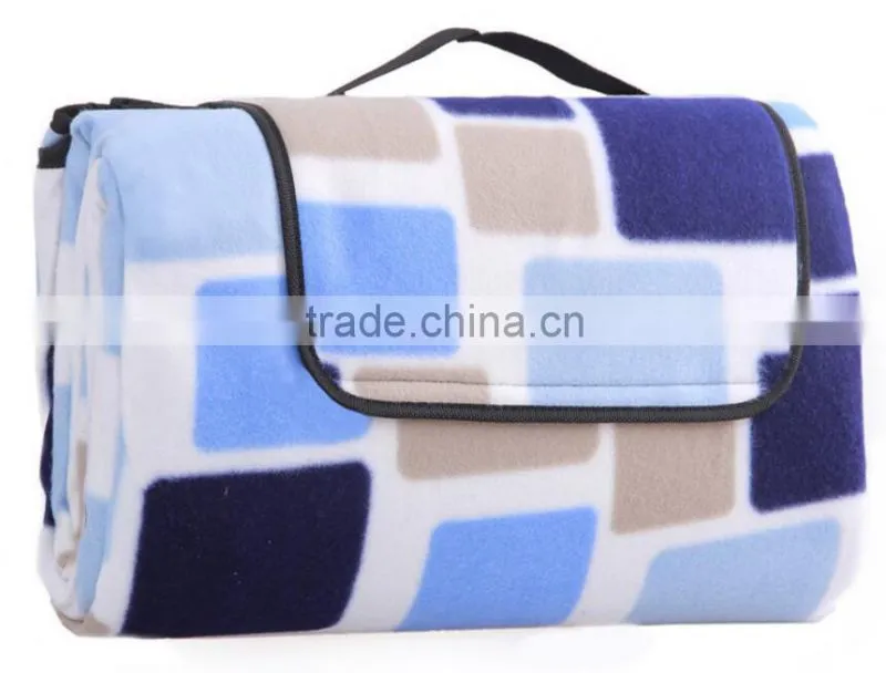 Promotional Polyester Fleece Picnic Camping Floor Fleece Mat