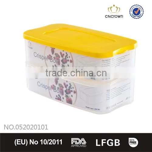 Plastic food containers airtight with lids 1.0 L