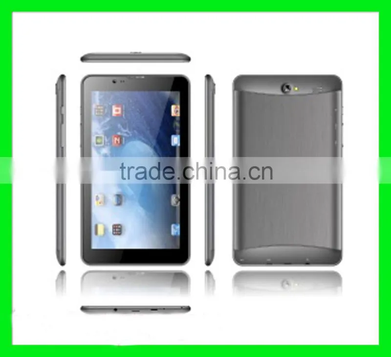 2g phone calling tablet pc MTK6572 dual core 7inch android tablet