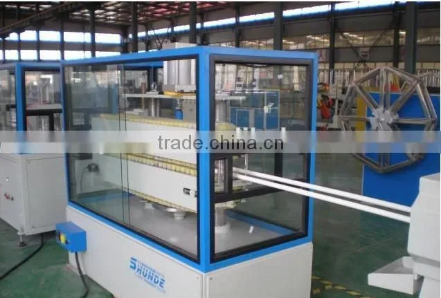 Qingdao16-63mm pvc electric conduit pipe extrusion machine