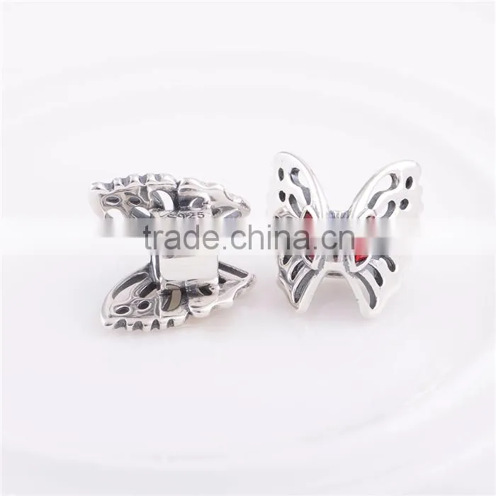 Latest Design Beads Necklace Butterfly Charms Fit Bracelet Jewellery