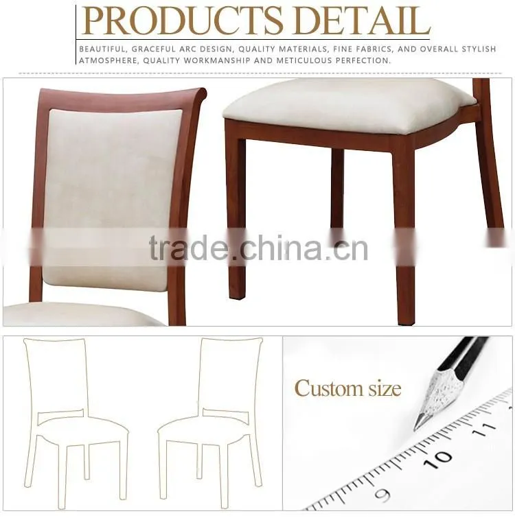 New style hotel furniture stackable imitation wood banquet chair