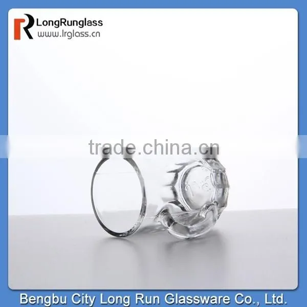 LongRun 85ml small glass mugs unique bottom