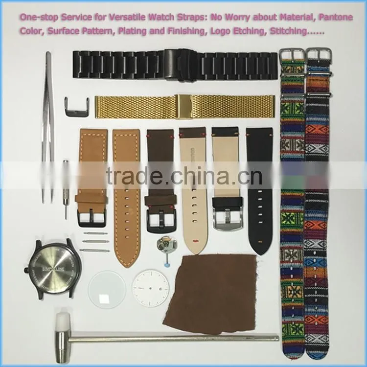 Quartz Watches Japan Movt Watch With Stone Chain Strap OEM services