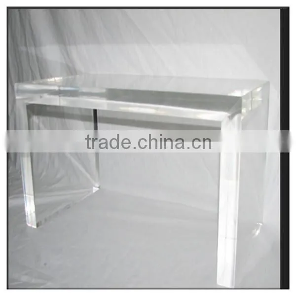 well polished edge fashion acrylic table