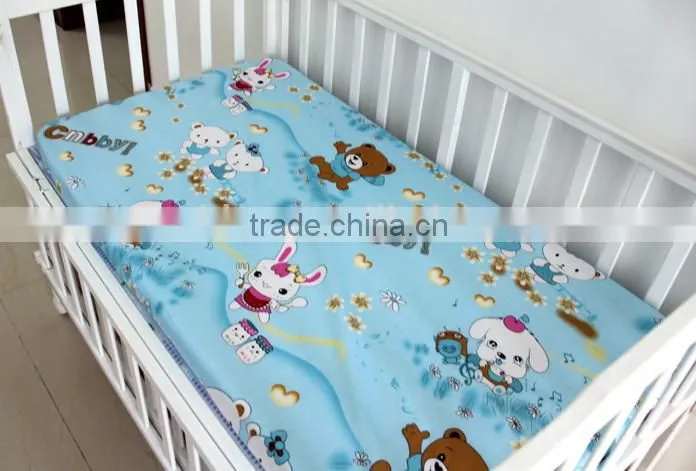 New design embroidery baby bed sheets