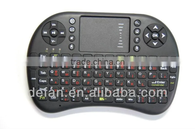 Air Mouse and Mini Wireless Keyboard with IR control For Google TV/Android TV box/PC