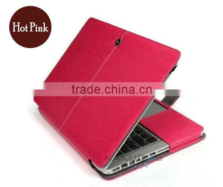 Cheap Price laptop custom universal leather case for macbook