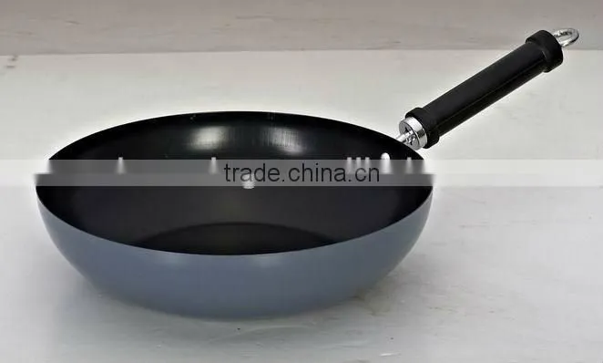 non-stick carbon steel wok