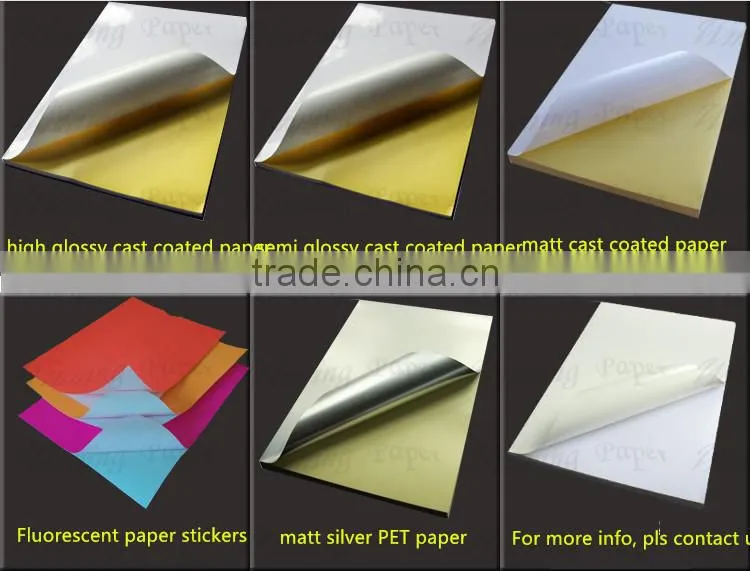 gum paper sticker with low price