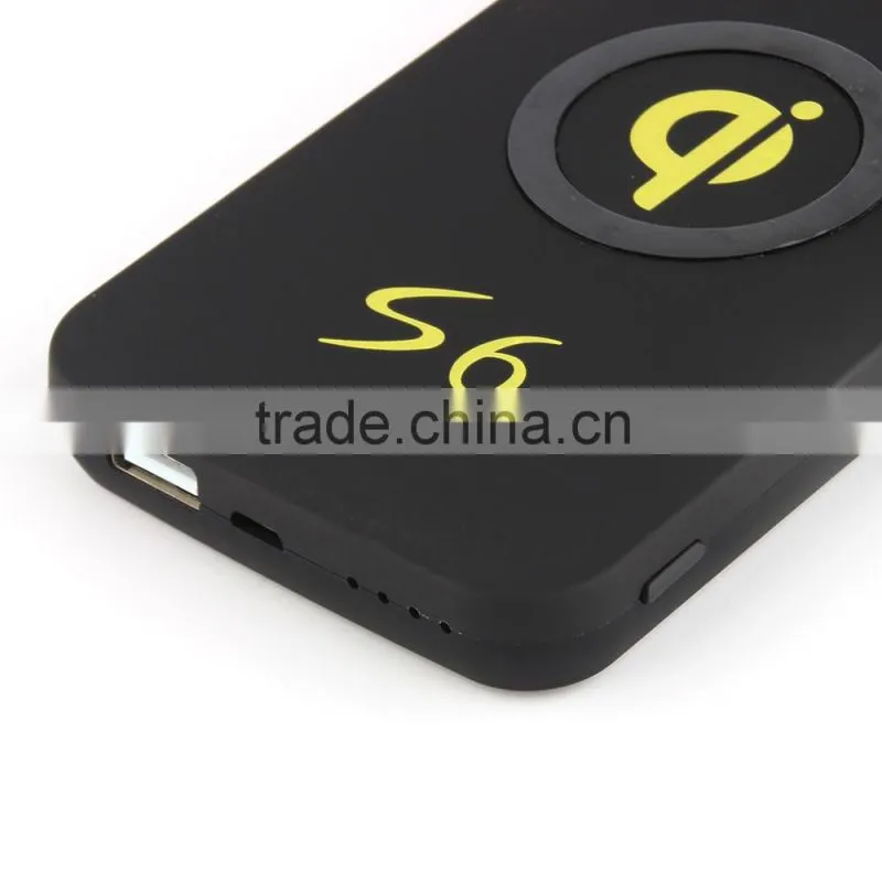 Wireless Charger power bank,Qi Wireless Charging Pad for Samsung Galaxy S7 S7 Edge S6 S6 Edge Note5 S6 Edge Plus