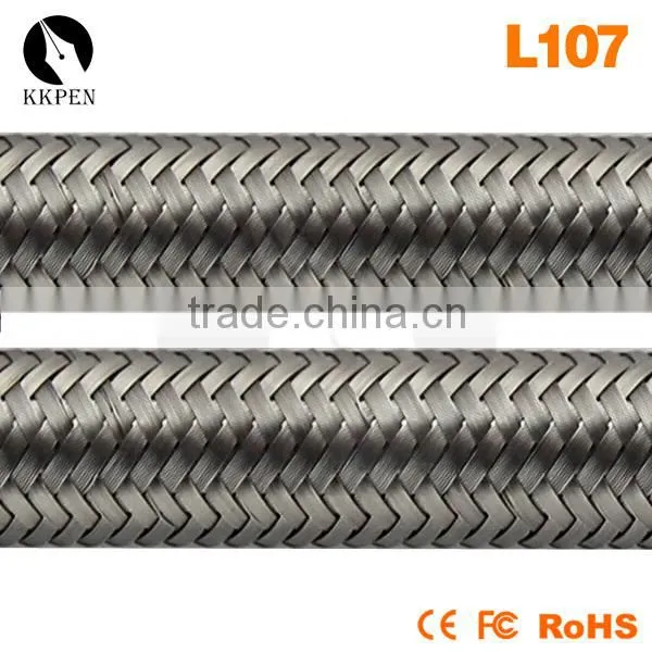 KKPEN Stainless Steel Metal Silver Mesh Ballpoint Pen