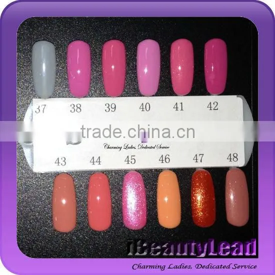 15ml UV gel polish soak off nail art uv gel with 132 different colors