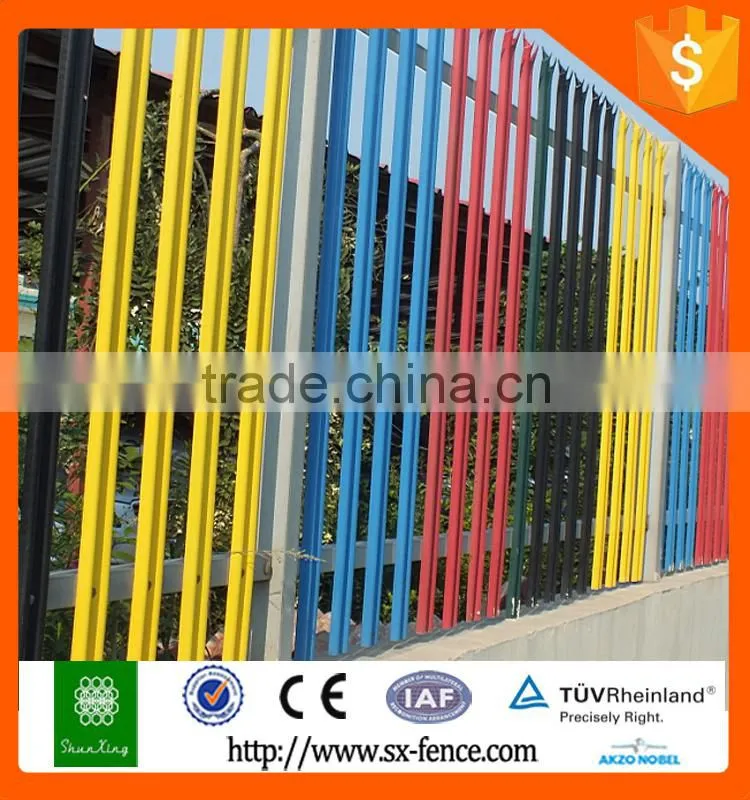 Factory direct sale fence steel palisade fence Euro Panel Fencing