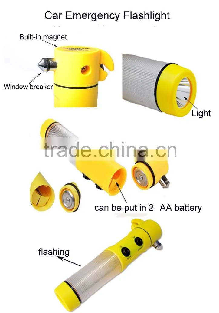 ABS Lamp Body Material and LED Light Source flashlight torch