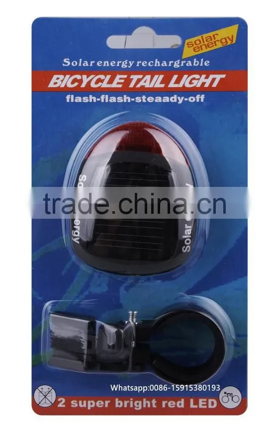 2016 best price solar bike light manufacturer