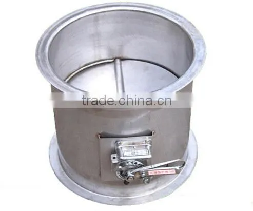 Marine electircal round fire damper