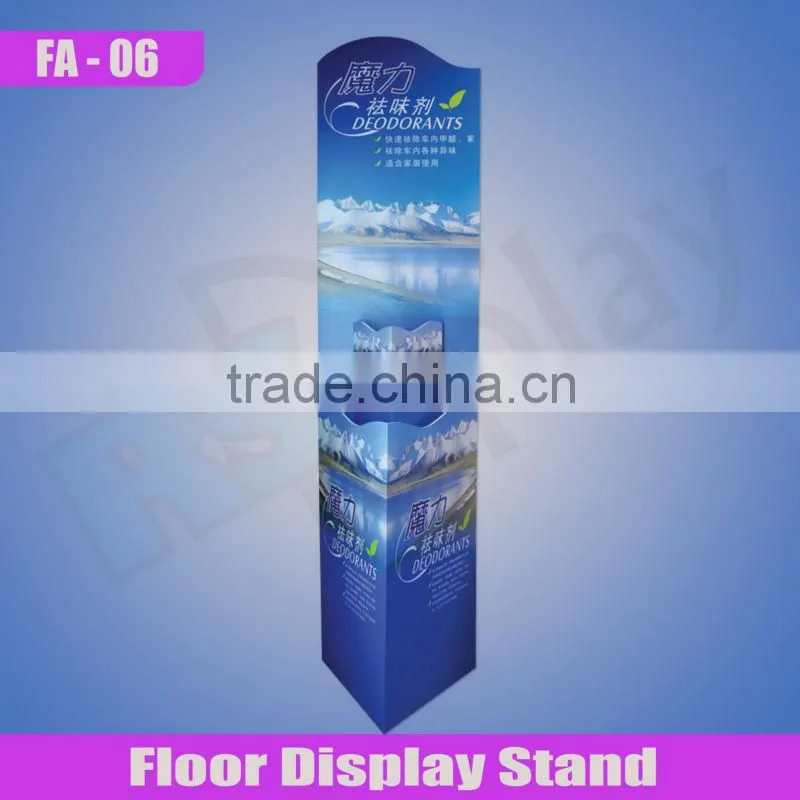 plastic floor display stands