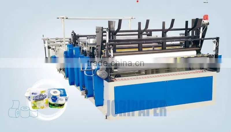 Fully Automatic Paper Production Line Toilet Paper Tissue Making Machine