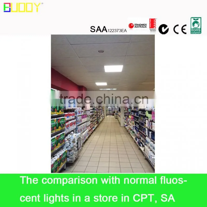 Aluminum lamp body material and led light source ultra thin 50w flat led panel for home decoration