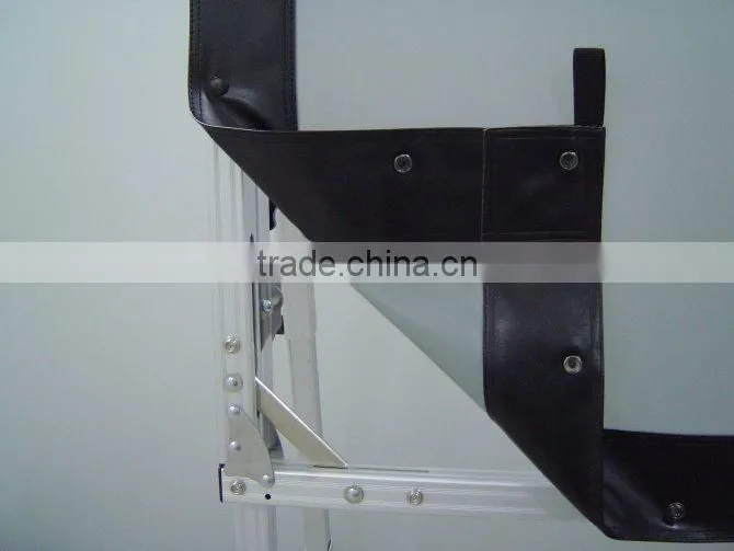 300*400 fast fold projection screen with black dress kit